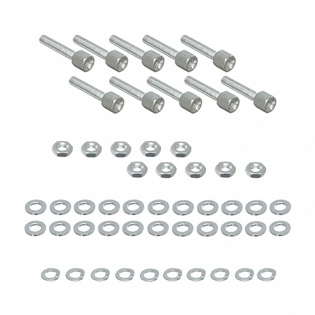 DSUB F SCREW LOCK ASSBLY 1=10