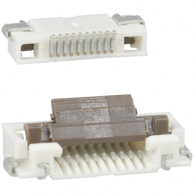 CONN FFC BOTTOM 10POS 0.5MM R/A