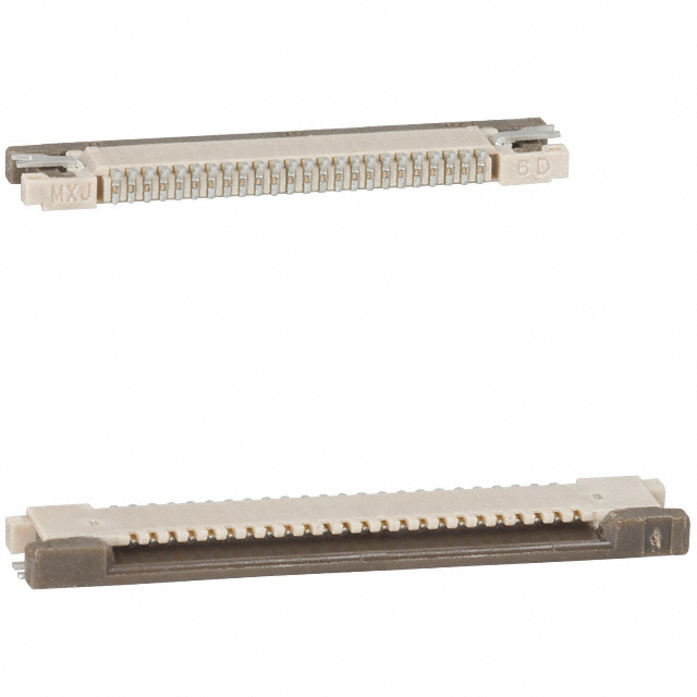 CONN FFC FPC TOP 24POS 0.5MM R/A