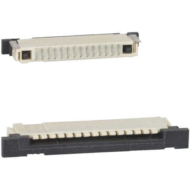 CONN FPC TOP 14POS 1MM R/A
