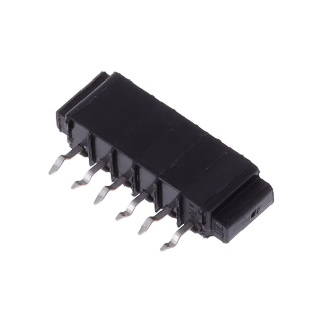 CONN FFC VERT 6POS 2.54MM PCB