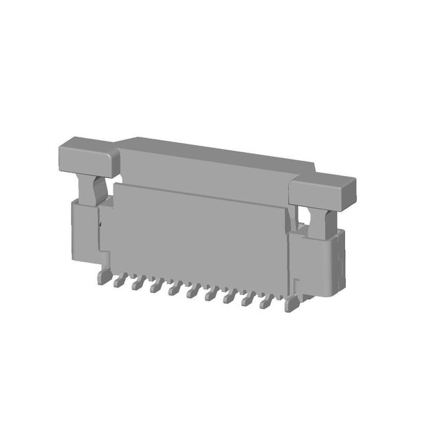 18 POS, 0.5 MM PITCH ZIF FFC/FPC