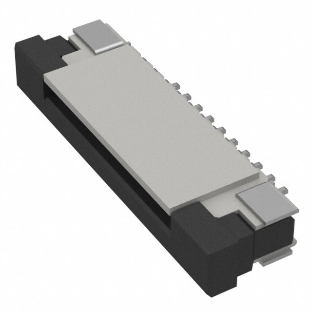 CONN FFC FPC TOP 10POS 1MM R/A