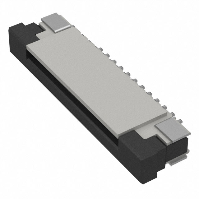 CONN FFC FPC TOP 12POS 1MM R/A