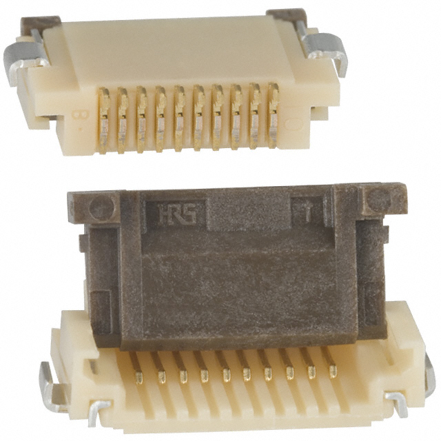 CONN FFC BOTTOM 10POS 0.5MM R/A