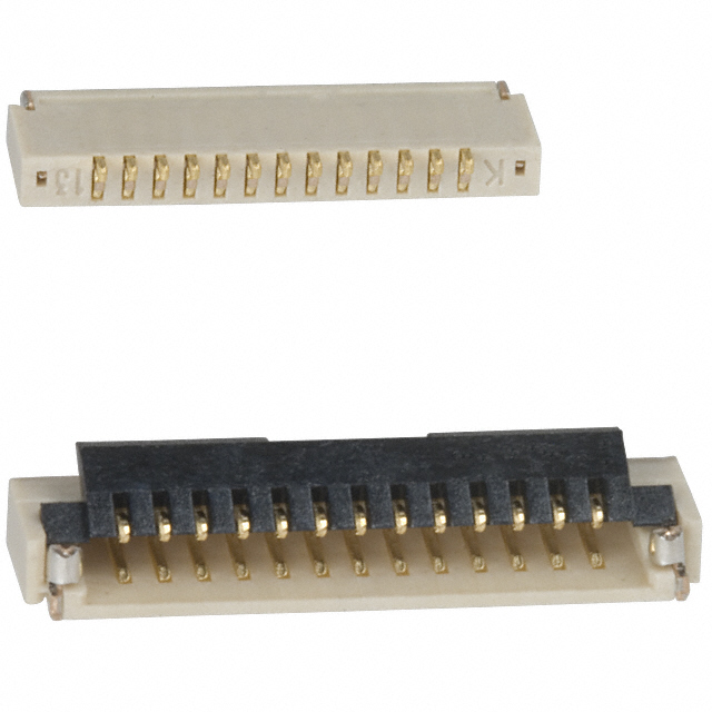 CONN FFC BOTTOM 13POS 0.5MM R/A