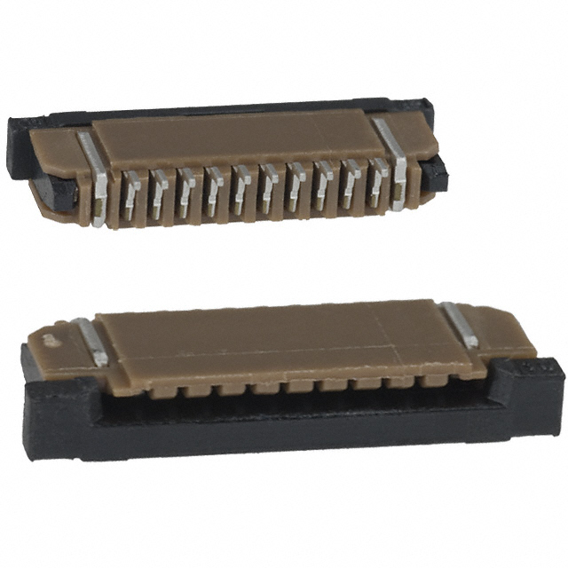 CONN FFC FPC TOP 10POS 1MM R/A