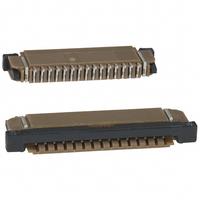 CONN FFC FPC BOTTOM 15POS 1MM RA