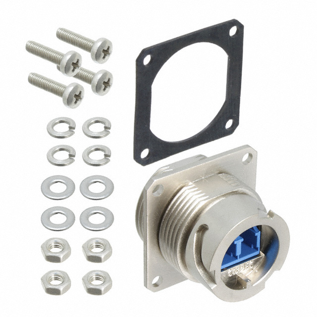 CONN COUPLER RCPT LC-LC DUPLEX