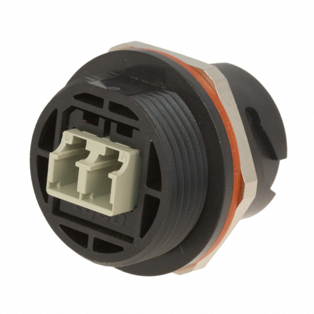 CONN COUPLER RCPT LC-LC DUPLEX