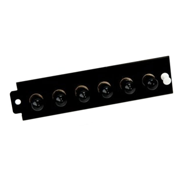 CONN COUPLER RCPT ST-ST 6-PLEX