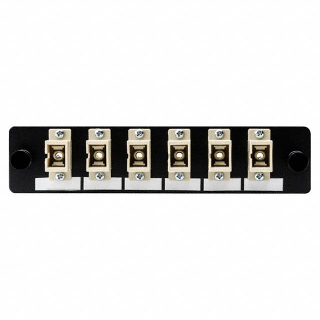 CONN COUPLER RCPT SC-SC 6-PLEX