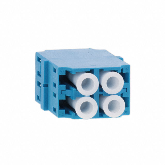 LC/PC BUCKLE ADAPTER, 2X2 4-PLEX