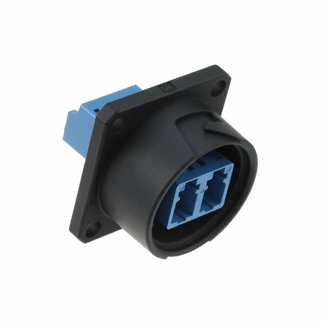 CONN COUPLER RCPT LC-LC DUPLEX