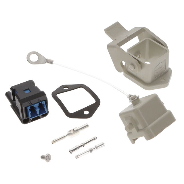 CONN FIBER RECEPTACLE