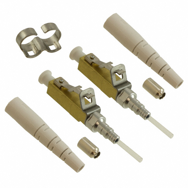 CONN FIBER LC PLUG DUPLX 127UM