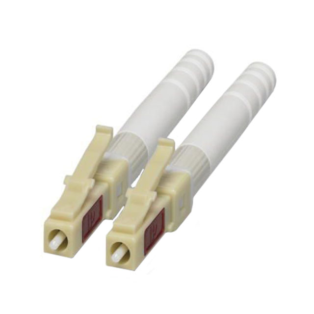 CONN FIBER LC PLUG DUPLEX 125UM