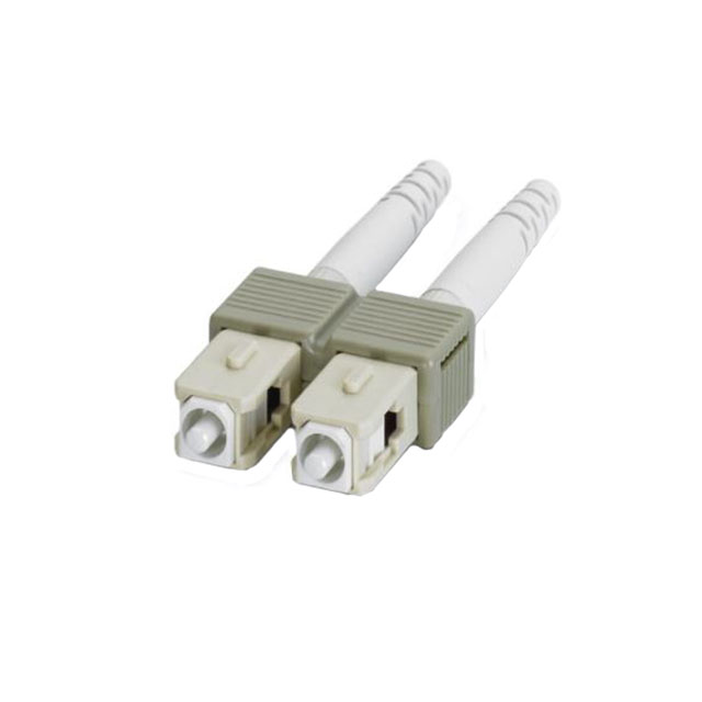 CONN FIBER SC PLUG DUPLEX 125UM