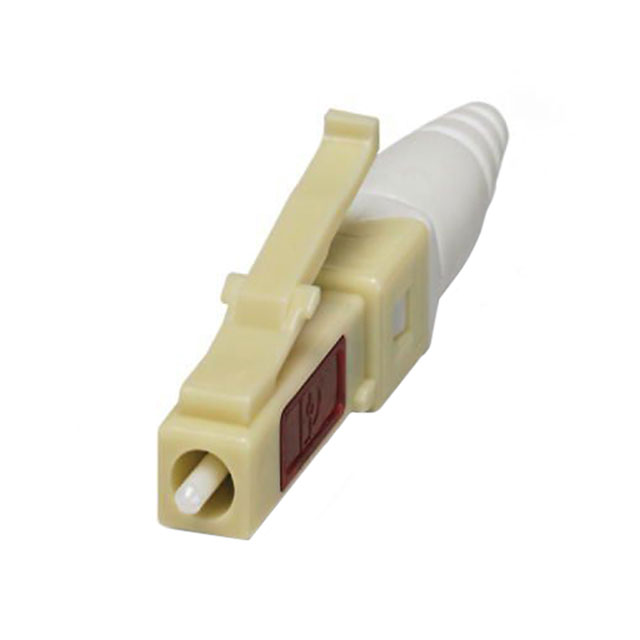 CONN FIBER LC PLUG SIMPLEX 125UM