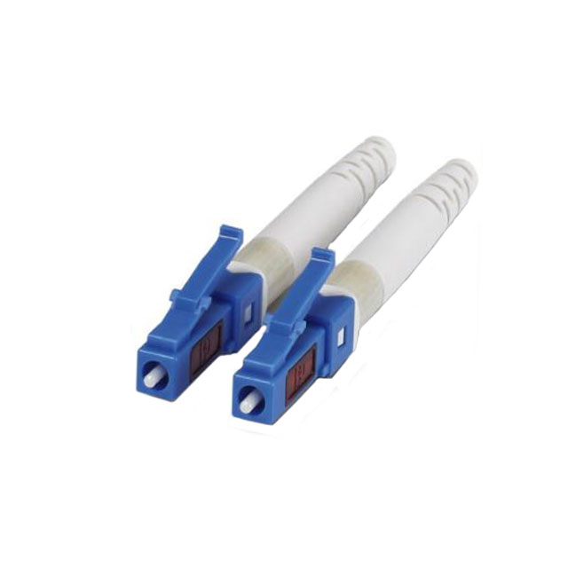 CONN FIBER LC PLUG DUPLEX 125UM