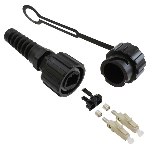 CONN FIBER LC PLUG DUPLX