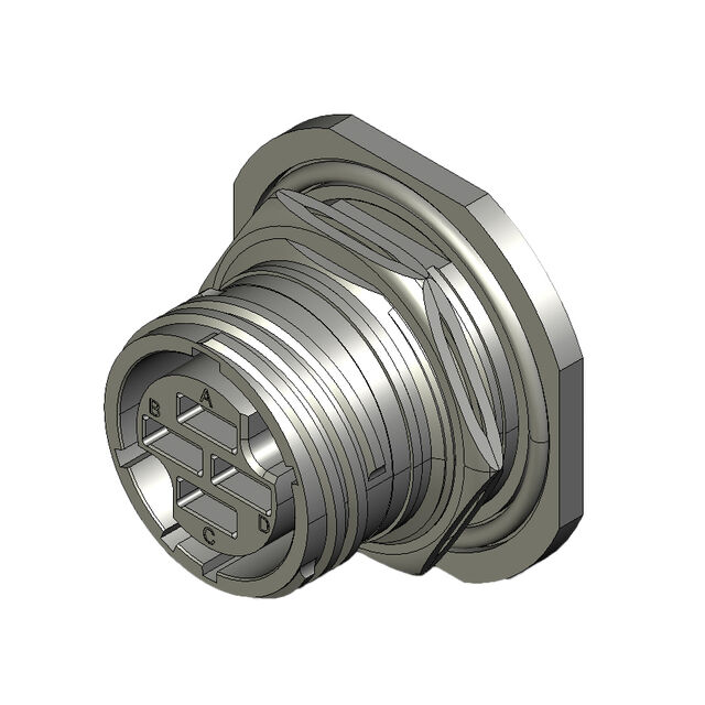 JAM NUT RECEPT, SIZE 15, 4 MT, A