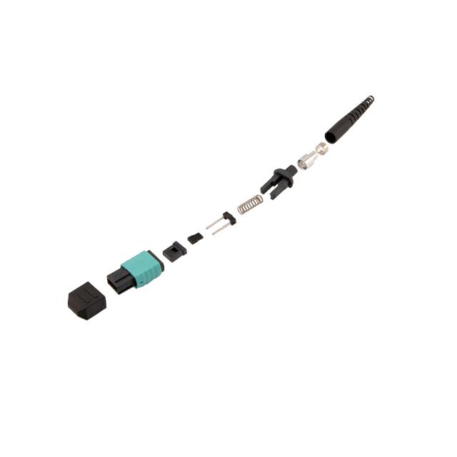 FIBER CONNECTOR, MPO MALE, 12 FI