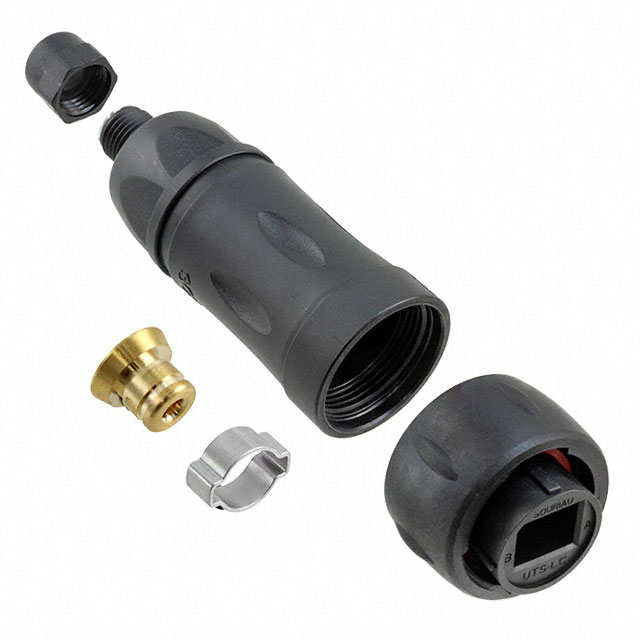 CONN FBR OPTIC PLUG HSG FOR LC