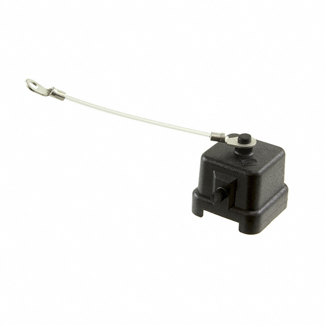 PLAST CVR FOR HAN 3A W LOCK PEGS
