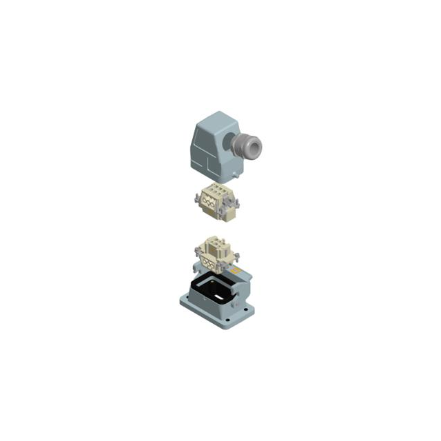 HAN-KIT - 6B REAR-MOUNT,6+GND,ME