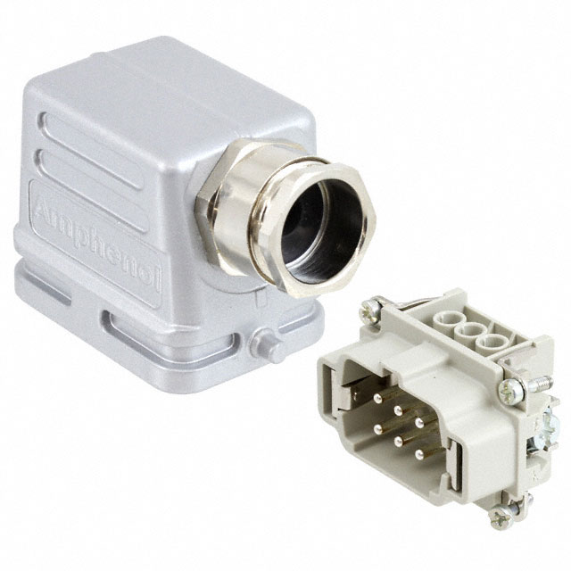 CONN ASSY SIDE ENTRY 6POS M25