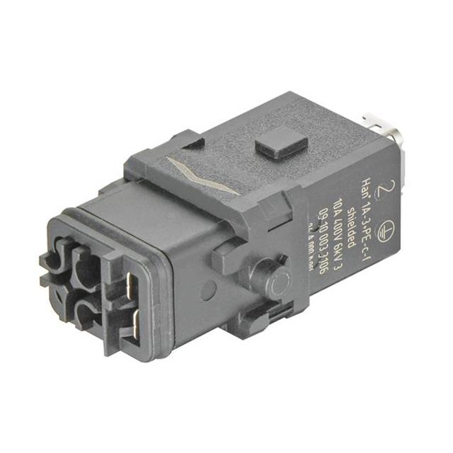 1A 3+PE FEM SHIELD CRIMP LLEVER
