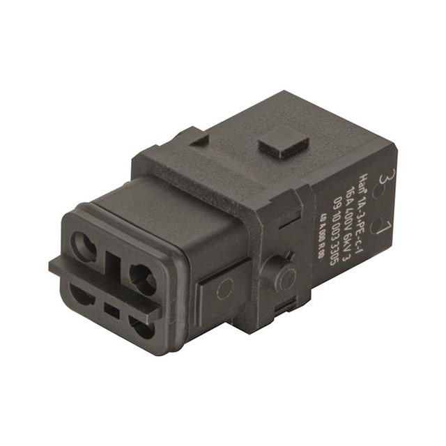 1A 3+PE FEMALE CRIMP INSERT FOR