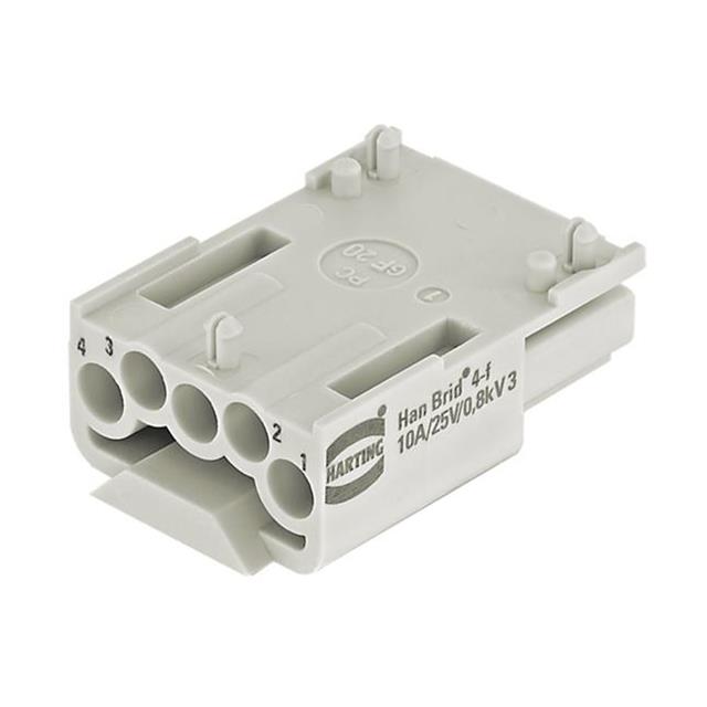 MODULE FEMALE 4POS CRIMP