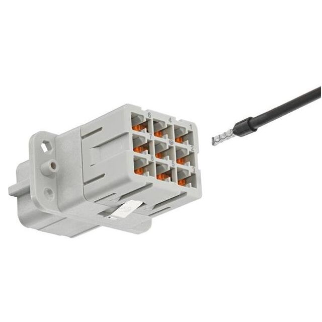 HAN Q 8/0 PUSH-IN FEMALE INSERT