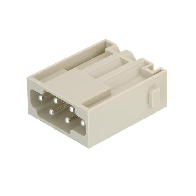 MODULE MALE 6POS PUSH IN LOCK