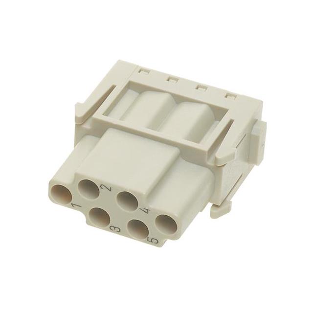 HAN E 6PIN MODULE FEMALE CRIMP (