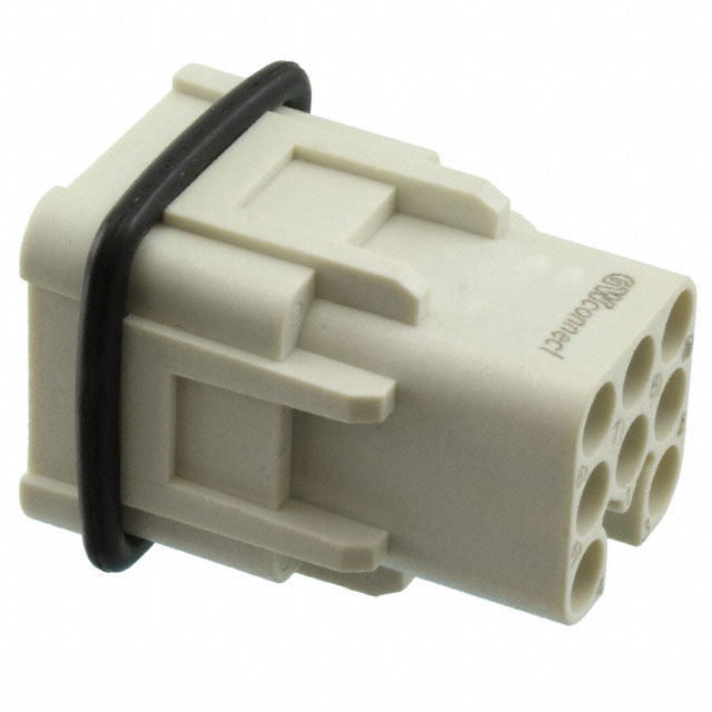 7P + PE MALE INSERT 10A 250V, UL