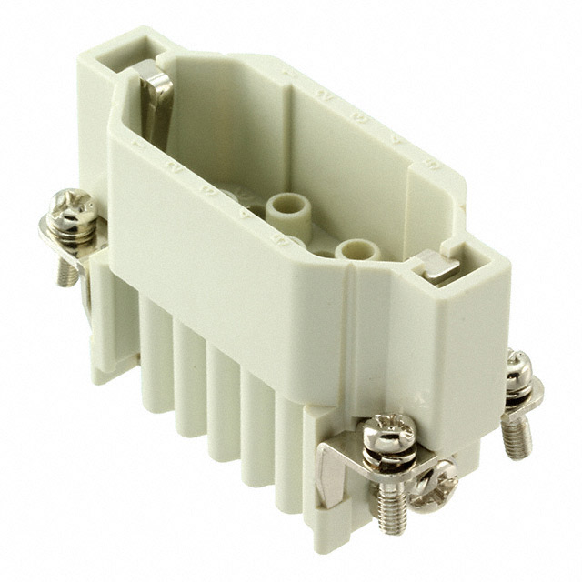 15P + PE MALE INSERT 10A 250V/UL