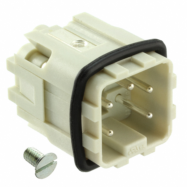 4P MALE INSERT 10A 250V, UL600V,