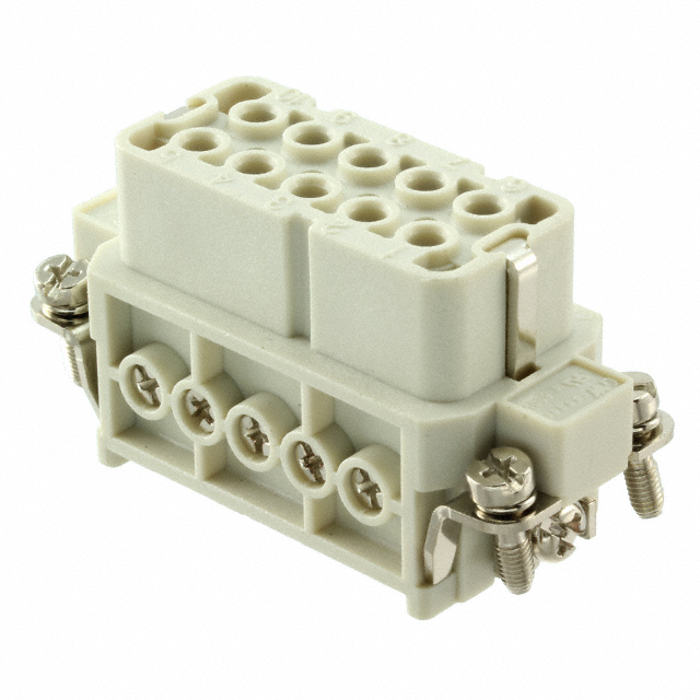 10P + PE FEMALE INSERT 16A 250V/