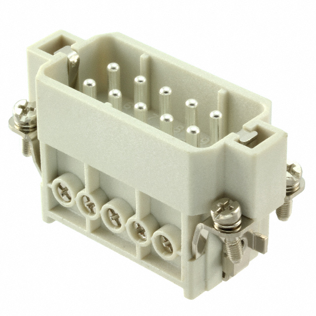 10P + PE MALE INSERT 16A 250V/UL