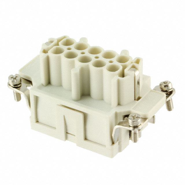 10P + PE FEMALE INSERT 16A 500V/