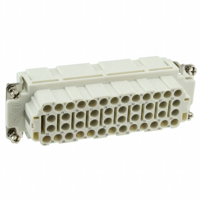 46P+PE FEMALE INSERT 16A 500V/UL
