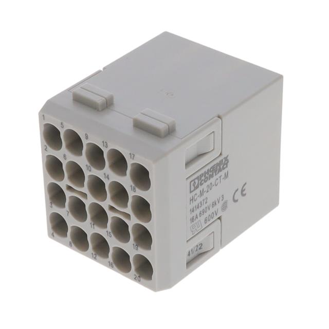 MODULE MALE 20POS CRIMP