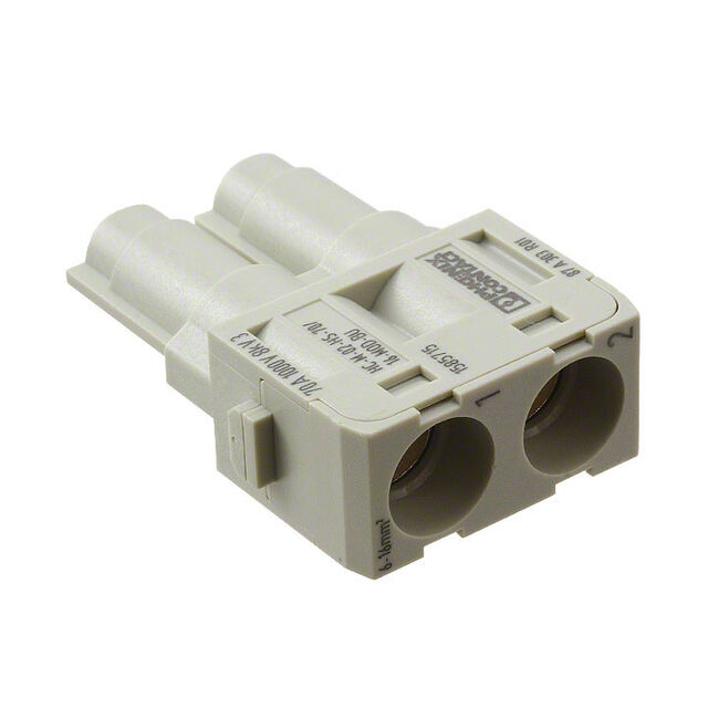 MODULE FEMALE 2POS SCREW