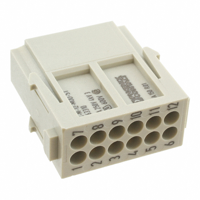 MODULE MALE 12POS CRIMP