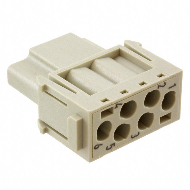 MODULE FEMALE 6POS CRIMP