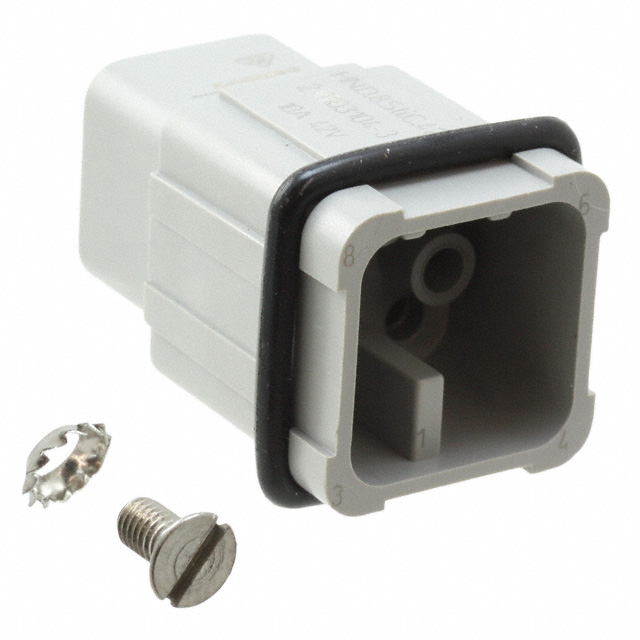 INSERT MALE 8POS+1GND CRIMP