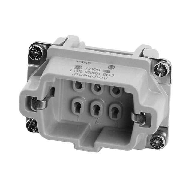 INSERT MALE 6POS+1GND CRIMP